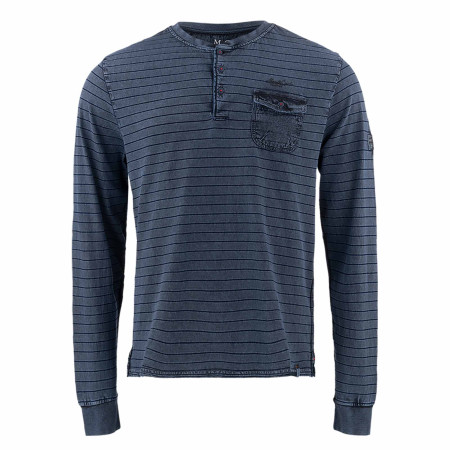 SALE % | Monte Carlo | Sweatshirt - Comfort Fit - Streifen | Blau online im Shop bei meinfischer.de kaufen