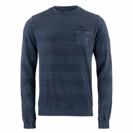 SALE % | Monte Carlo | Sweatshirt - Comfort Fit - Baumwolle | Blau online im Shop bei meinfischer.de kaufen