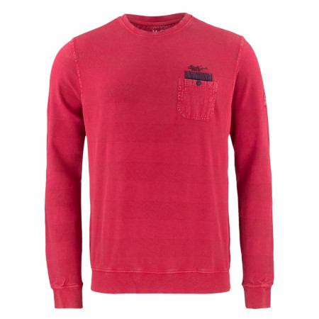 SALE % | Monte Carlo | Sweatshirt - Comfort Fit - Baumwolle | Rot online im Shop bei meinfischer.de kaufen