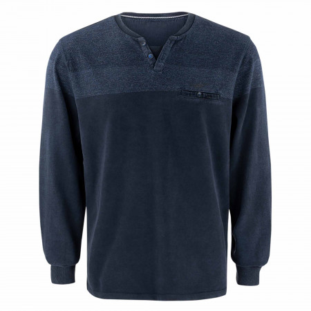 SALE % | Monte Carlo | Sweatshirt - Casual Fit - Colorblocking | Blau online im Shop bei meinfischer.de kaufen