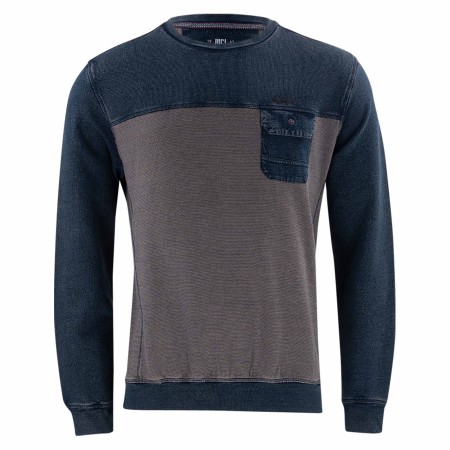 SALE % | Monte Carlo | Sweatshirt - Casual Fit - Washed Out | Blau online im Shop bei meinfischer.de kaufen