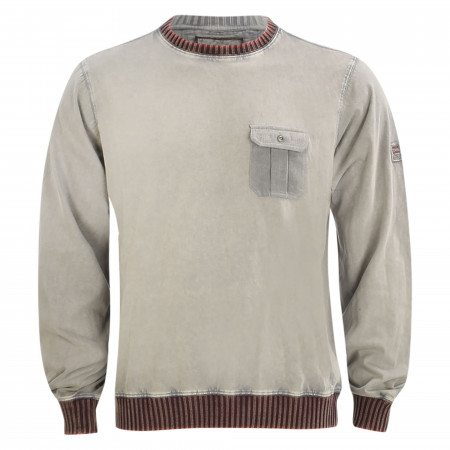 SALE % | Monte Carlo | Sweatshirt - Regular Fit - Crewneck | Grau online im Shop bei meinfischer.de kaufen