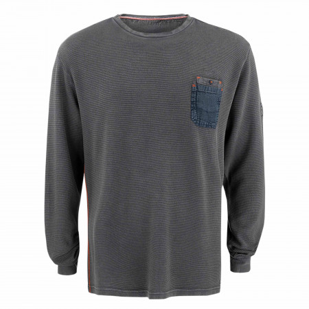 SALE % | Monte Carlo | Sweatshirt - Comfort Fit - Crewneck | Grau online im Shop bei meinfischer.de kaufen