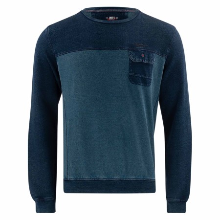 SALE % | Monte Carlo | Sweatshirt - Casual Fit - Washed Out | Blau online im Shop bei meinfischer.de kaufen