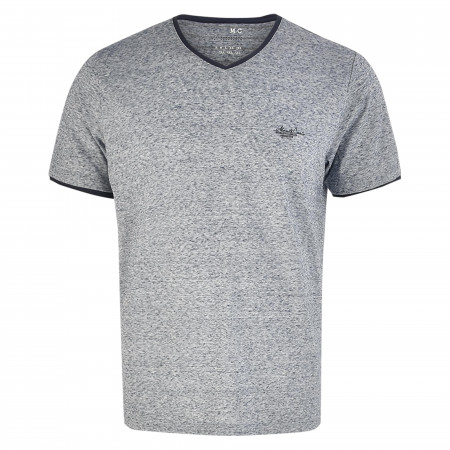 SALE % | Monte Carlo | T-Shirt - Regular Fit - V-Neck | Blau online im Shop bei meinfischer.de kaufen