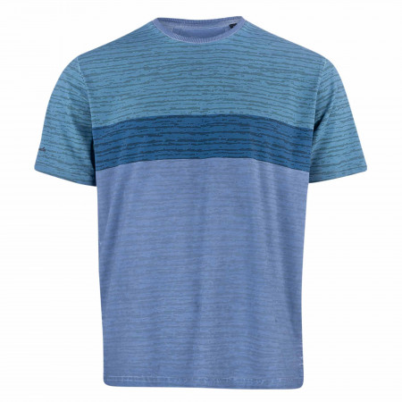 SALE % | Monte Carlo | T-Shirt - Casual Fit - Colorblock | Blau online im Shop bei meinfischer.de kaufen