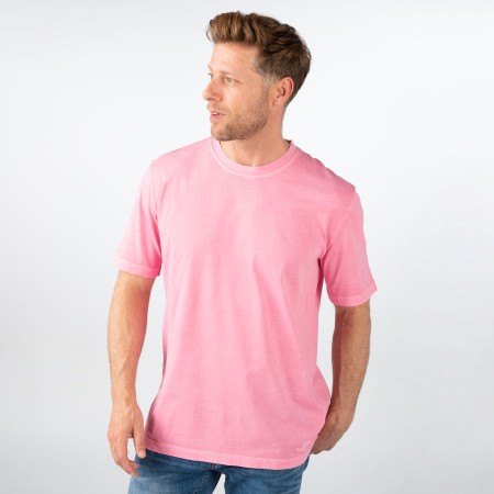 SALE % | Marc O'Polo | T-Shirt - Regular Fit - Uni | Pink online im Shop bei meinfischer.de kaufen