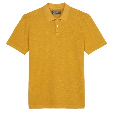 SALE % | Marc O'Polo | Poloshirt - Regular Fit - Unifarben | Gelb online im Shop bei meinfischer.de kaufen