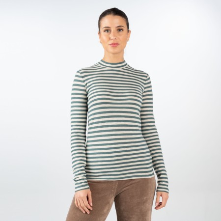 SALE % | Marc O'Polo | T-Shirt - Regular Fit - Stripes | Blau online im Shop bei meinfischer.de kaufen
