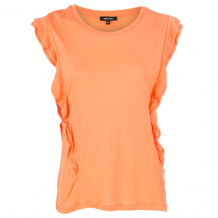 SALE % | More&More | Shirt - Regular Fit - Volants | Orange online im Shop bei meinfischer.de kaufen