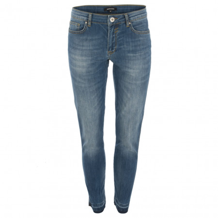 SALE % | More&More | Jeans - Slim Fit - cropped | Blau online im Shop bei meinfischer.de kaufen