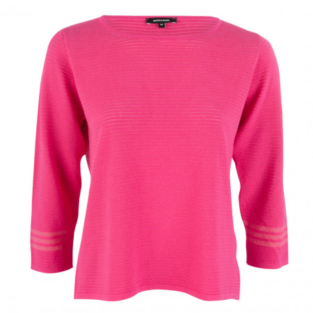 SALE % | More&More | Pullover - Comfort Fit - 3/4-Arm | Pink online im Shop bei meinfischer.de kaufen