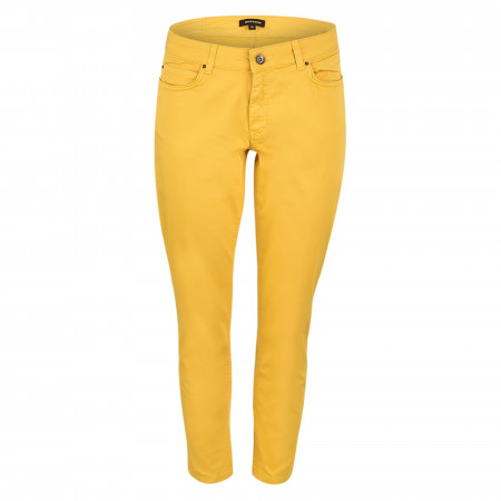 SALE % | More&More | Jeans - Slim Fit - unifarben | Gelb online im Shop bei meinfischer.de kaufen