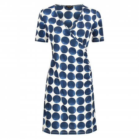 SALE % | More&More | Kleid - Regular Fit - Dotprint | Blau online im Shop bei meinfischer.de kaufen