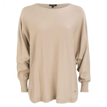 SALE % | More&More | Pullover - oversized - unifarben | Beige online im Shop bei meinfischer.de kaufen