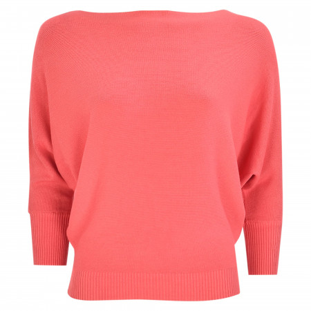 SALE % | More&More | Pullover - Loose Fit - unifarben | Pink online im Shop bei meinfischer.de kaufen