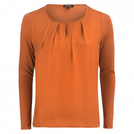 SALE % | More&More | Shirtbluse - Loose Fit - unifarben | Orange online im Shop bei meinfischer.de kaufen