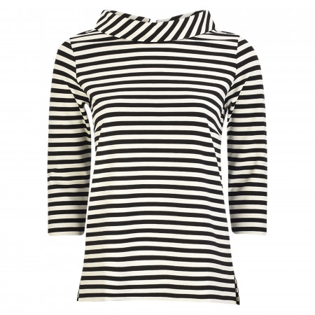 SALE % | More&More | Sweatshirt - Loose Fit - Stripes | Weiß online im Shop bei meinfischer.de kaufen