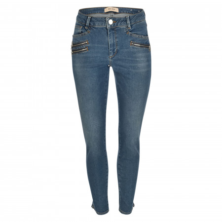 SALE % | Mos Mosh | Jeans - Berlin Shore Zip Jeans - Slim Fit | Blau online im Shop bei meinfischer.de kaufen