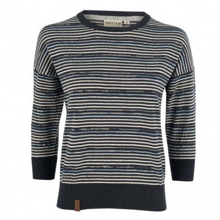 SALE % | Naketano | Pullover - Regular Fit - Stripes | Blau online im Shop bei meinfischer.de kaufen