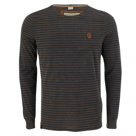 SALE % |  | Sweatshirt - Regular Fit - Stripes | Braun online im Shop bei meinfischer.de kaufen