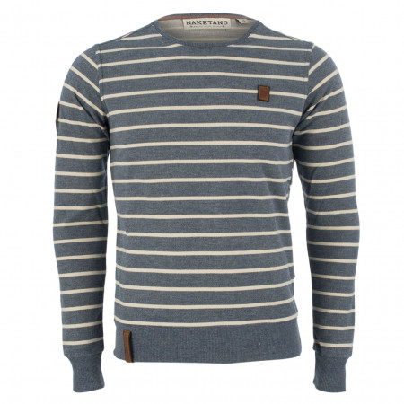 SALE % |  | Sweatpullover - fitted - Stripes | Blau online im Shop bei meinfischer.de kaufen