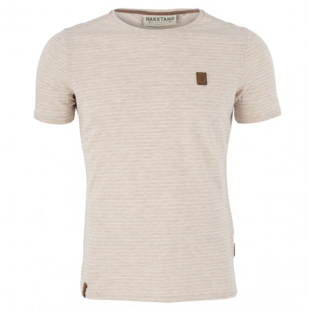 SALE % | Naketano | T-Shirt - Regular Fit - Stripes | Beige online im Shop bei meinfischer.de kaufen