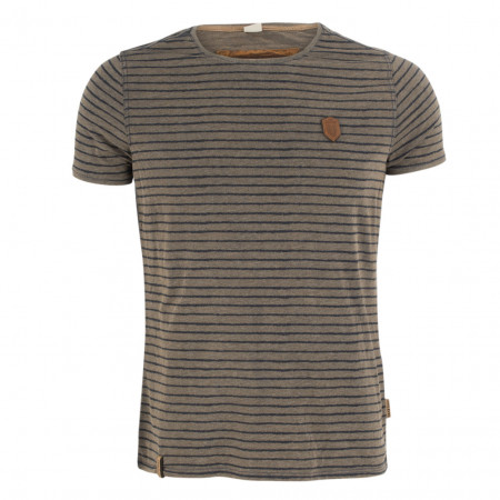 SALE % |  | T-Shirt - Regular Fit - Stripes | Braun online im Shop bei meinfischer.de kaufen