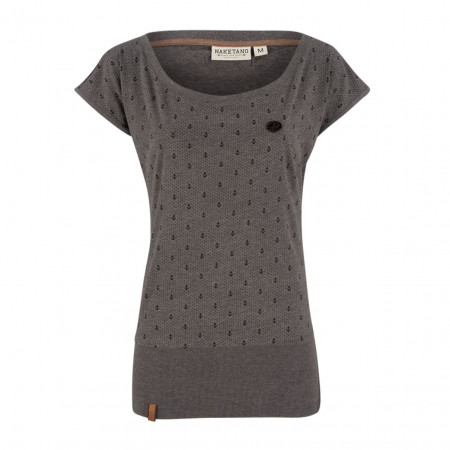 SALE % | Naketano | T-Shirt - fitted - Anker-Print | Grau online im Shop bei meinfischer.de kaufen