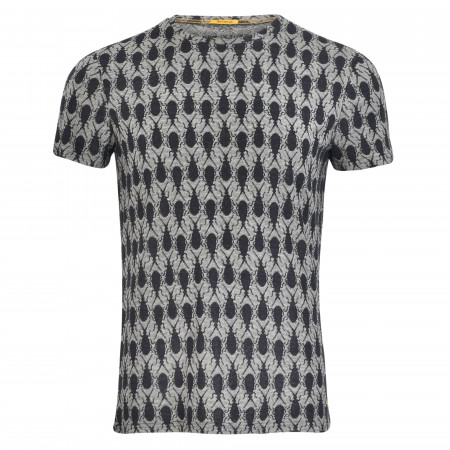 SALE % |  | T-Shirt - Modern Fit - Muster | Blau online im Shop bei meinfischer.de kaufen