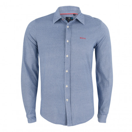 SALE % | New Zealand Auckland | Freizeithemd - Modern Fit - Stretch-Qualität | Blau online im Shop bei meinfischer.de kaufen
