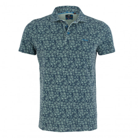 SALE % | New Zealand Auckland | Poloshirt - fitted - Print | Blau online im Shop bei meinfischer.de kaufen
