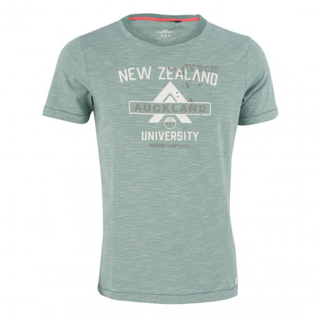 SALE % | New Zealand Auckland | T-Shirt - Regular Fit - Labelprint | Grün online im Shop bei meinfischer.de kaufen