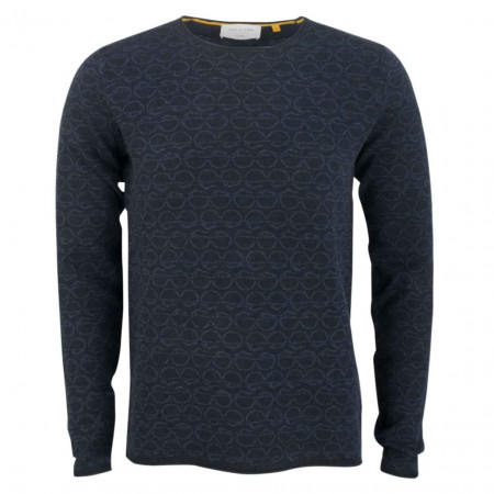 SALE % |  | Pullover - Regular Fit - Print | Blau online im Shop bei meinfischer.de kaufen