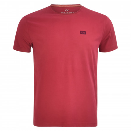 SALE % |  | T-Shirt - Regular Fit - Crewneck | Rot online im Shop bei meinfischer.de kaufen