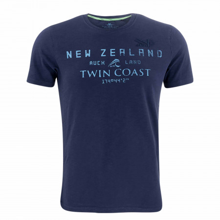 SALE % | New Zealand Auckland | T-Shirt - Regular Fit - Leeston | Blau online im Shop bei meinfischer.de kaufen