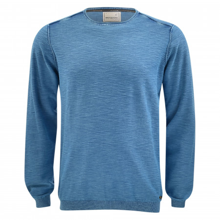 SALE % | No Excess | Pullover - Regular Fit - unifarben | Blau online im Shop bei meinfischer.de kaufen