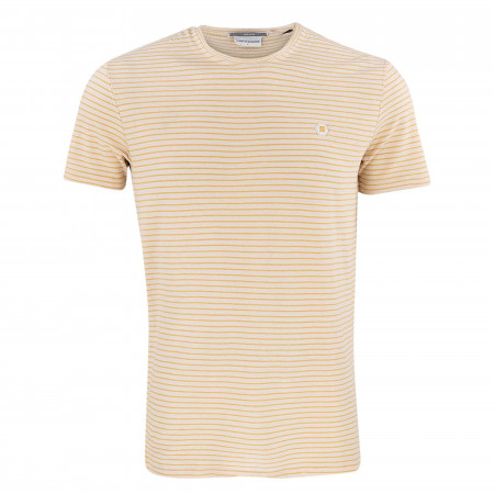 SALE % | No Excess | T-Shirt - Regular Fit - Stripes | Beige online im Shop bei meinfischer.de kaufen