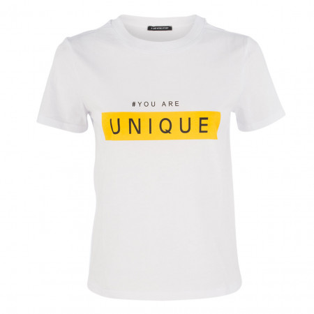 SALE % | ONE MORE STORY | T-Shirt - Regular Fit - Print | Weiß online im Shop bei meinfischer.de kaufen