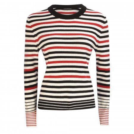 SALE % | ONE MORE STORY | Pullover - Regular Fit - Stripes | Bunt online im Shop bei meinfischer.de kaufen