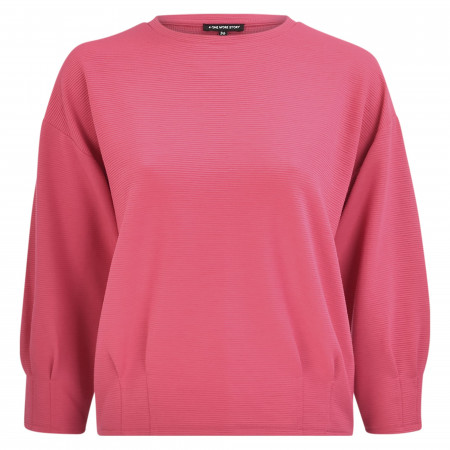 SALE % | ONE MORE STORY | Sweatshirt - Loose Fit - 3/4-Arm | Pink online im Shop bei meinfischer.de kaufen