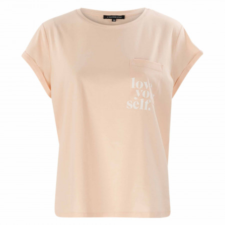 SALE % | ONE MORE STORY | T-Shirt - Loose Fit - Wording | Rosa online im Shop bei meinfischer.de kaufen