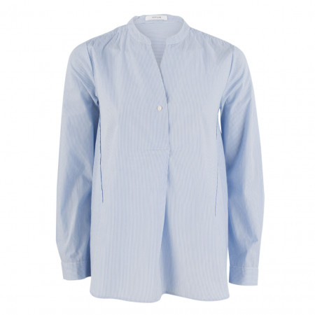 SALE % | Opus | Bluse - Fleming stripe - Comfort Fit | Blau online im Shop bei meinfischer.de kaufen