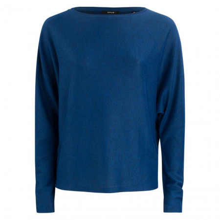 SALE % | Opus | Pullover - Regular Fit - unifarben | Blau online im Shop bei meinfischer.de kaufen