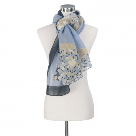 SALE % | Opus | Tuch - Allover Print - Atiffa scarf | Blau online im Shop bei meinfischer.de kaufen