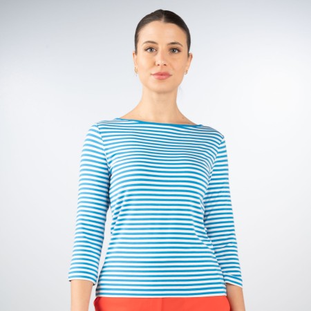 SALE % | Opus | T-Shirt - Regular Fit - Sopili | Blau online im Shop bei meinfischer.de kaufen