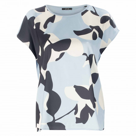 SALE % | Opus | T-Shirt - Regular Fit - Print | Blau online im Shop bei meinfischer.de kaufen