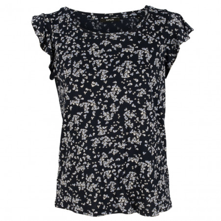 SALE % | Opus | Shirt - Regular Fit - Flower-Print | Blau online im Shop bei meinfischer.de kaufen