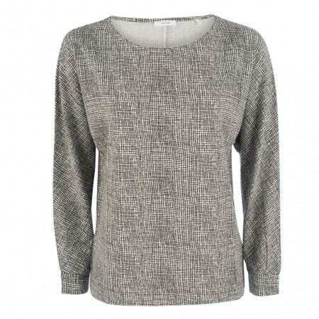SALE % | Opus | Jerseyshirt - Sarony - Comfort Fit | Grau online im Shop bei meinfischer.de kaufen
