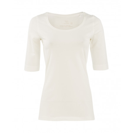 SALE % | Opus | Shirt Sanika Basic | Weiß online im Shop bei meinfischer.de kaufen